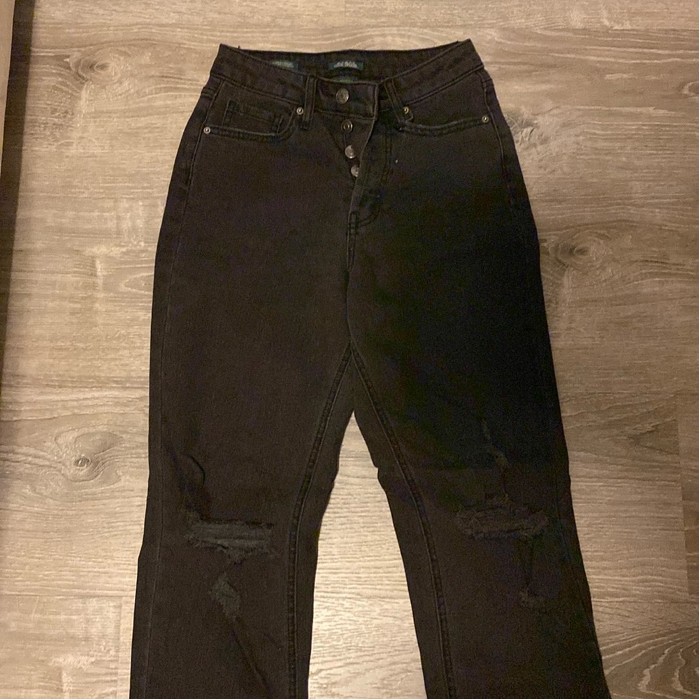 Wild fable black ripped jeans